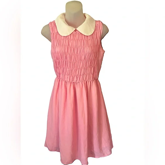 open lace back dress ELEVEN DRESS | Stranger Things Halloween Costume | Eleven Cosplay main image 0